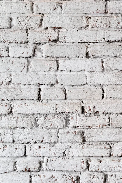 Abstract background old white brick wall with cracks and scratch