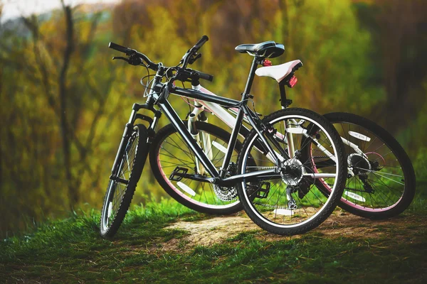 Biking. A romantic walk.