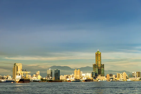 View of the city in Kaohsiung - Taiwan