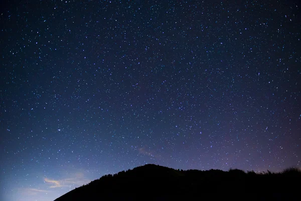 Mountains on the beautiful sky and nature