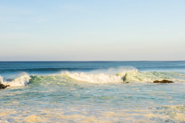 Huge Wave Crashing Down at Storming North Atlantic