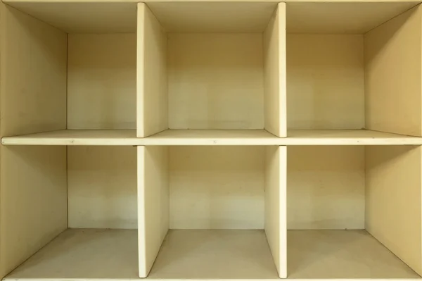 Wooden shelf or bookshelf
