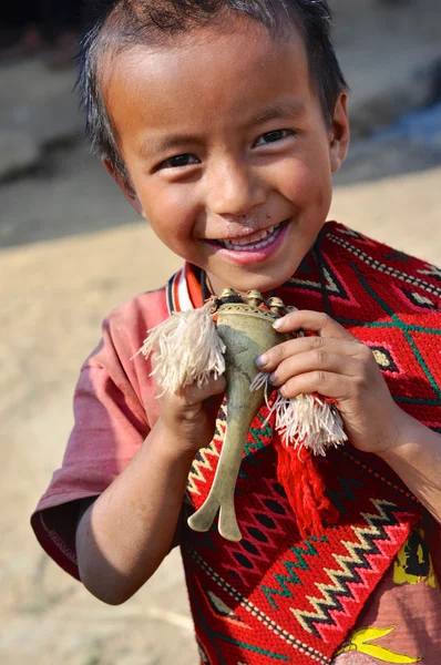Small child in Nagaland, India