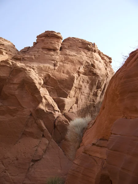 Sandstone interior of Upper Antelope Canyon, Navajo Nation Reservation, Arizona,