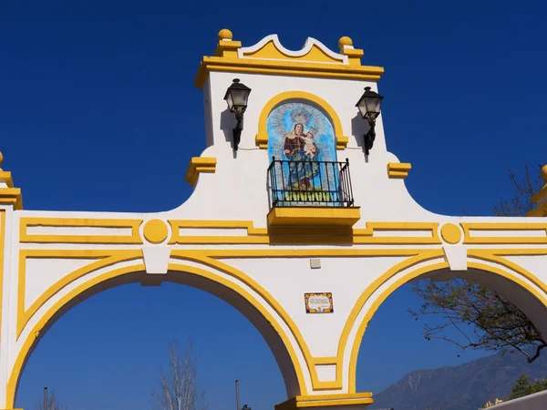 Market and Feria Ground in Fuengirola on the Costa del Sol Spain