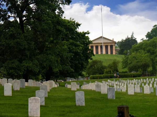 Robert E Lees House at Arlington National Cemetery in Virginia USA