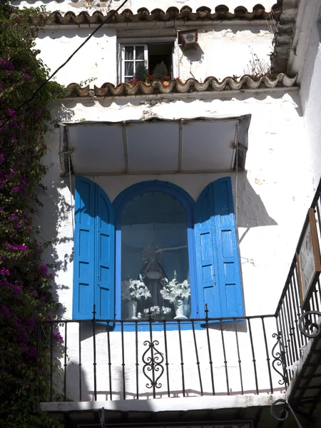 Buildings in the Old Town of Marbella on the Costa Del Sol Andalucia, Spain
