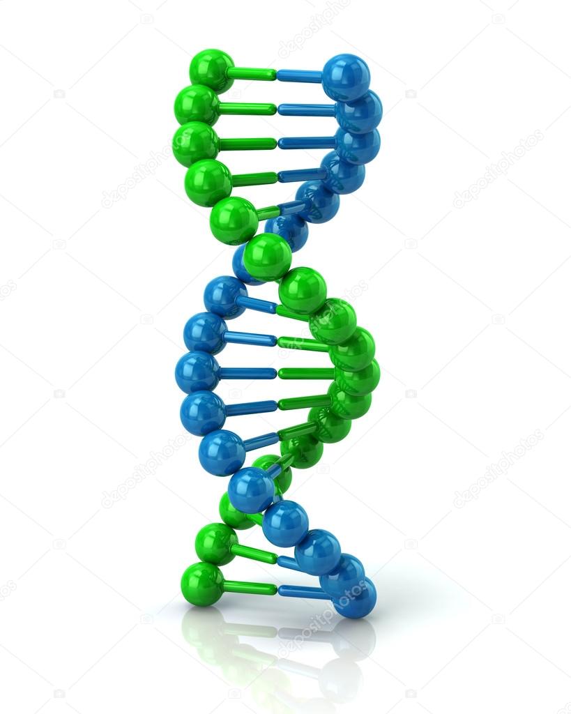 DNA helix, medicine symbol — Stock Photo © valdum 91869930