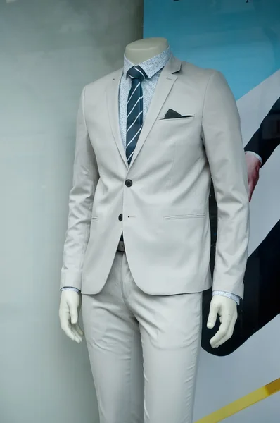 Mannequin in a fashion showroom for men