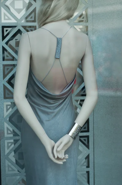 Mannequin in the showcase store
