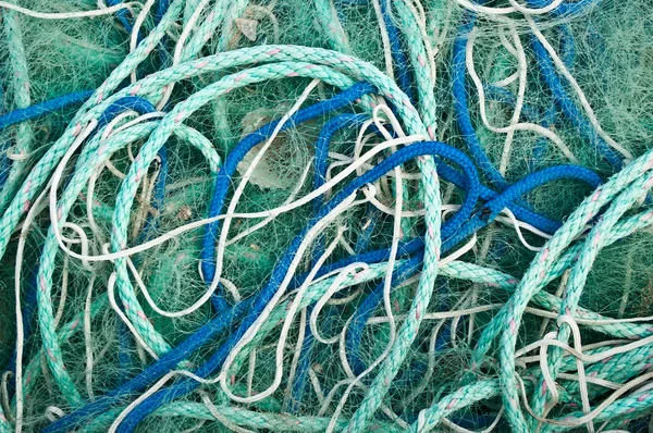 Closeup of fishnet texture