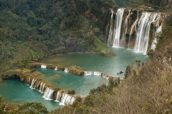Jiulong Waterfalls, China\'s largest waterfalls landscape located on the Jiulong River