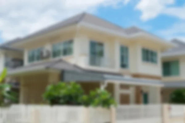 Property residential house building, image blur background