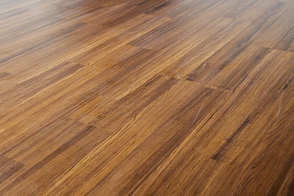 Brown wood laminate floor varnish interior in modern home design