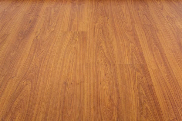 Wood laminate floor varnish decorated in home