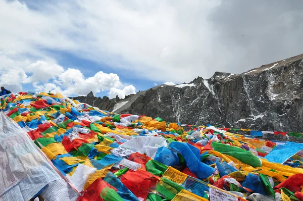 Tibetan prayers flags