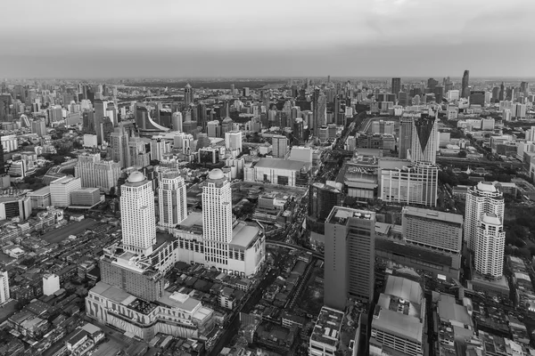 Black and White, Modern city view of Bangkok