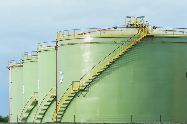 Oil tanks of refinery