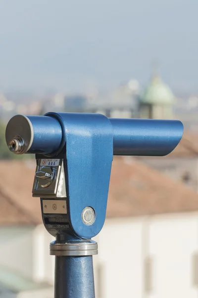 Coin Operated Telescope for Sightseeing.