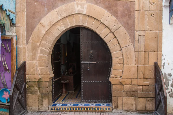 Traditional stone gate, Morocco