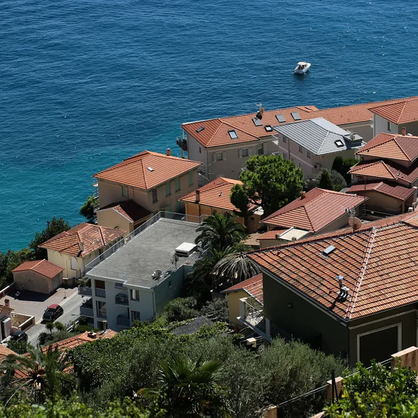Luxury villas on seacoast