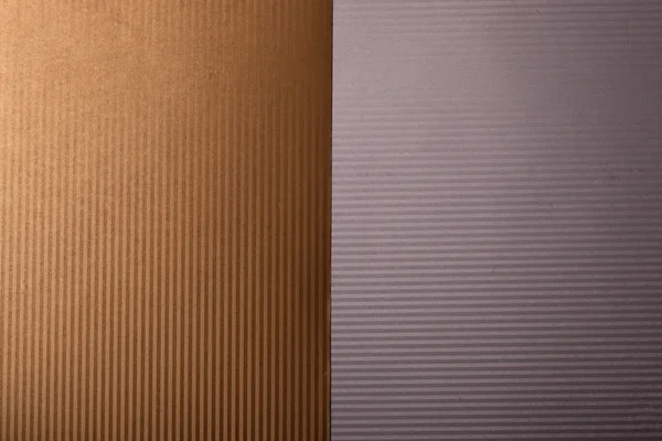 Textured corrugated paper