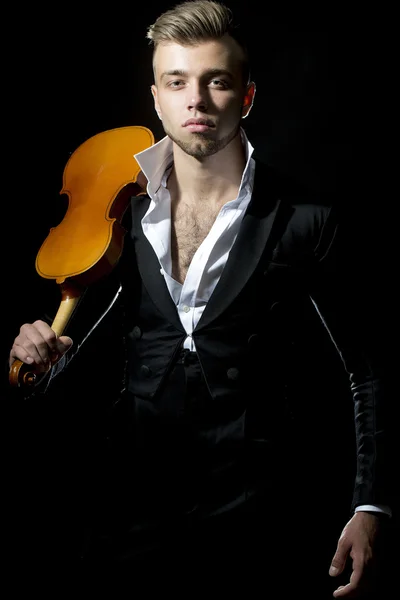 Man with violin