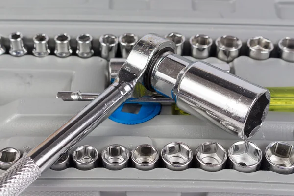 Combination socket wrench set for engineer