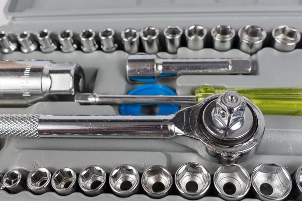 Combination socket wrench set for engineer