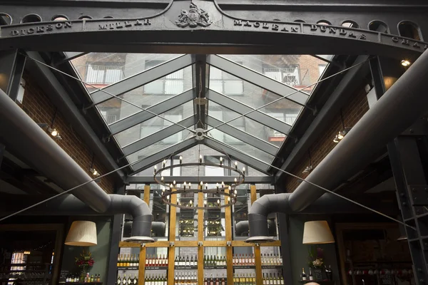 Interior of Dial Arch pub in London