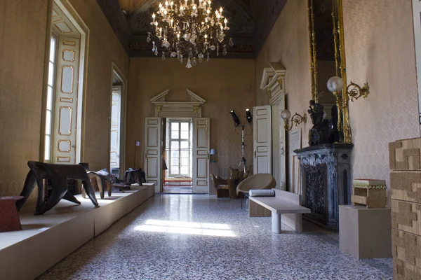 Room interior of the historic  Palazzo Litta in Milan