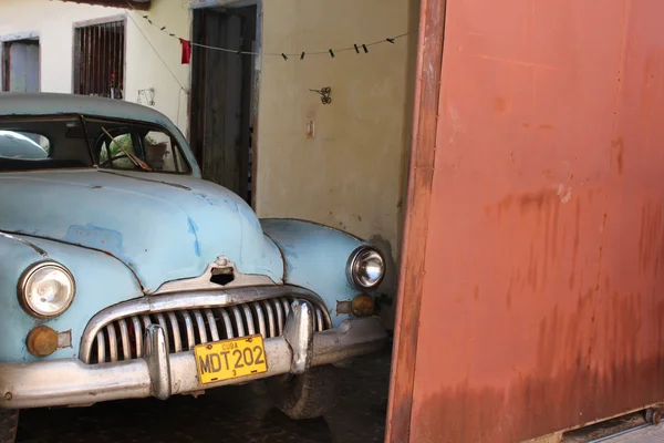 Old-fashioned cuban car