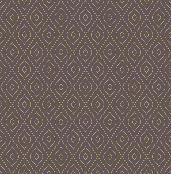 Geometric  Seamless Pattern with Golden Dots