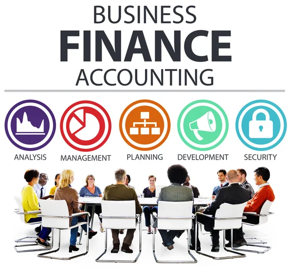 Business Accounting Management Concept