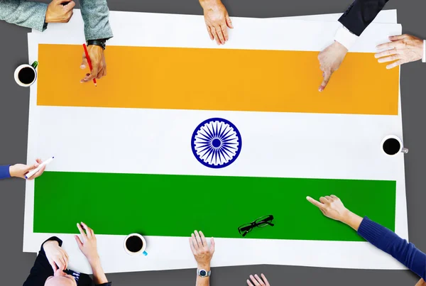 India Flag Unity Concept