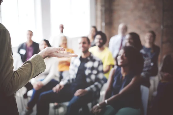 Diversity people at meeting