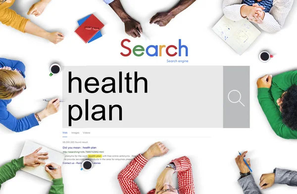 Health plan, Healthcare Diagnosis Concept