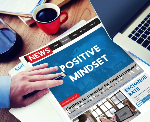 Positive Mindset Focus Concept