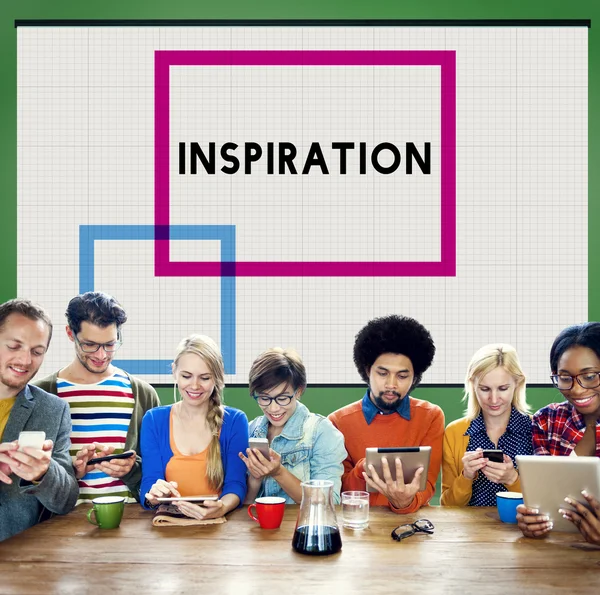 Inspiration Imagination Motivation Concept