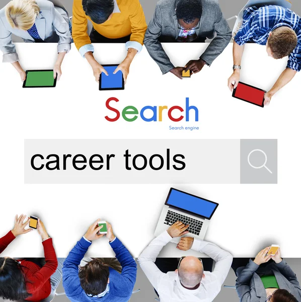 Career Tools, Work Occupation Concept