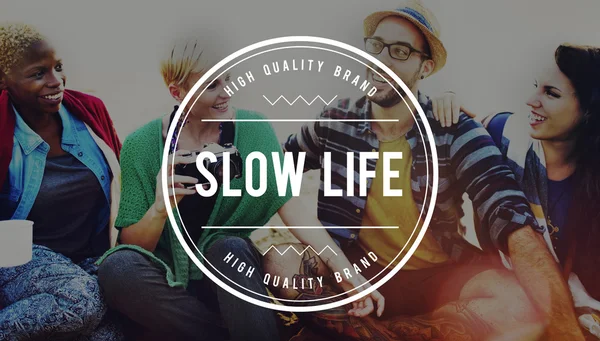 People and Slow Life Lifestyle Concept