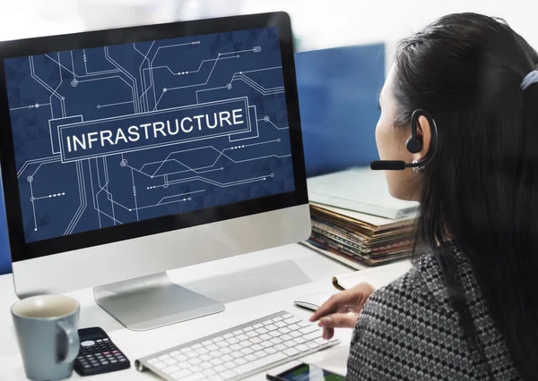 Infrastructure Technology Concept