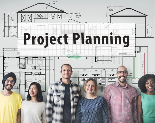 Diversity people with project planning