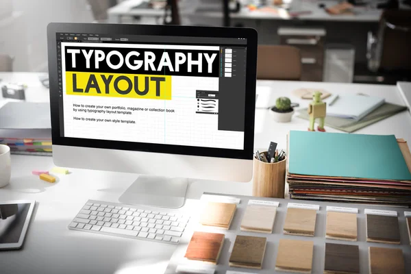 Typography Layout Concept
