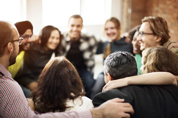 Diversity people at meeting