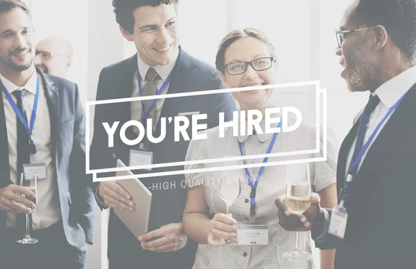 Your Are Hired Career Concept