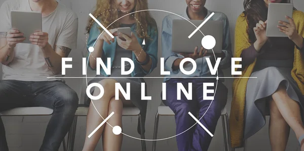 Diversity people and find love online