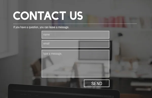 Contact Us Business Concept