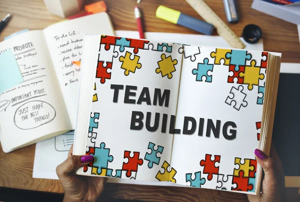 Team Building, Connection Corporate Concept