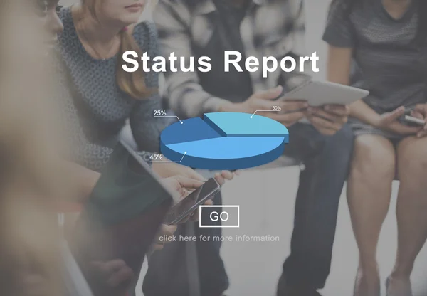 People at meeting and Status Report